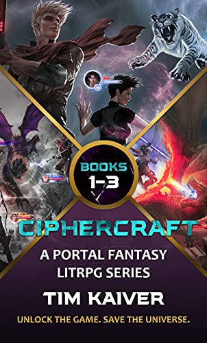 Ciphercraft Books 1-3: A Portal Fantasy LitRPG Box Set